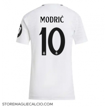 Real Madrid Luka Modric #10 Maglia Gara Casa Repliche 2024-25 Donna